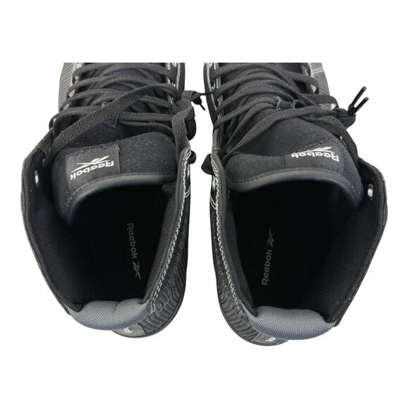 Reebok Power Lite Mid Size 12.5 Black & Silver - Never Worn, New - Picture 9 of 11